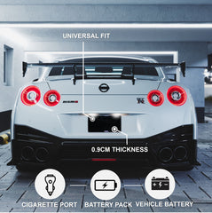 Blackout License Plate Cover for Cars