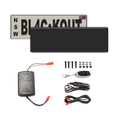 Blackout License Plate Cover - Australia Car