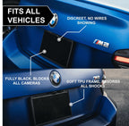 Blackout Plate Cover - European Car (52x11cm)