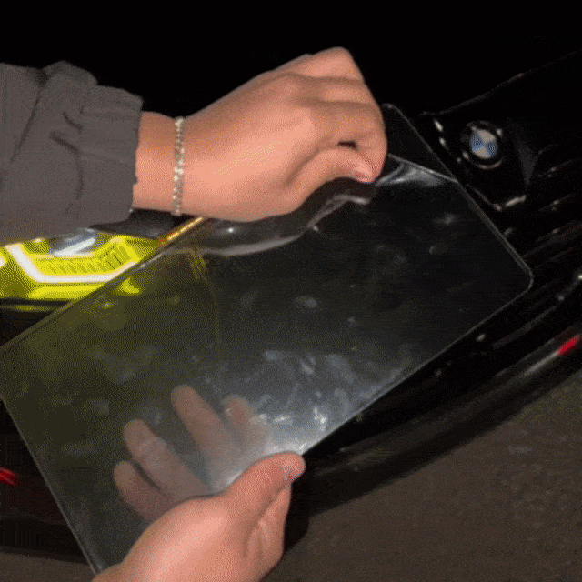 Official Blackout™ License Plate Cover - USA/Canada Motorcycle